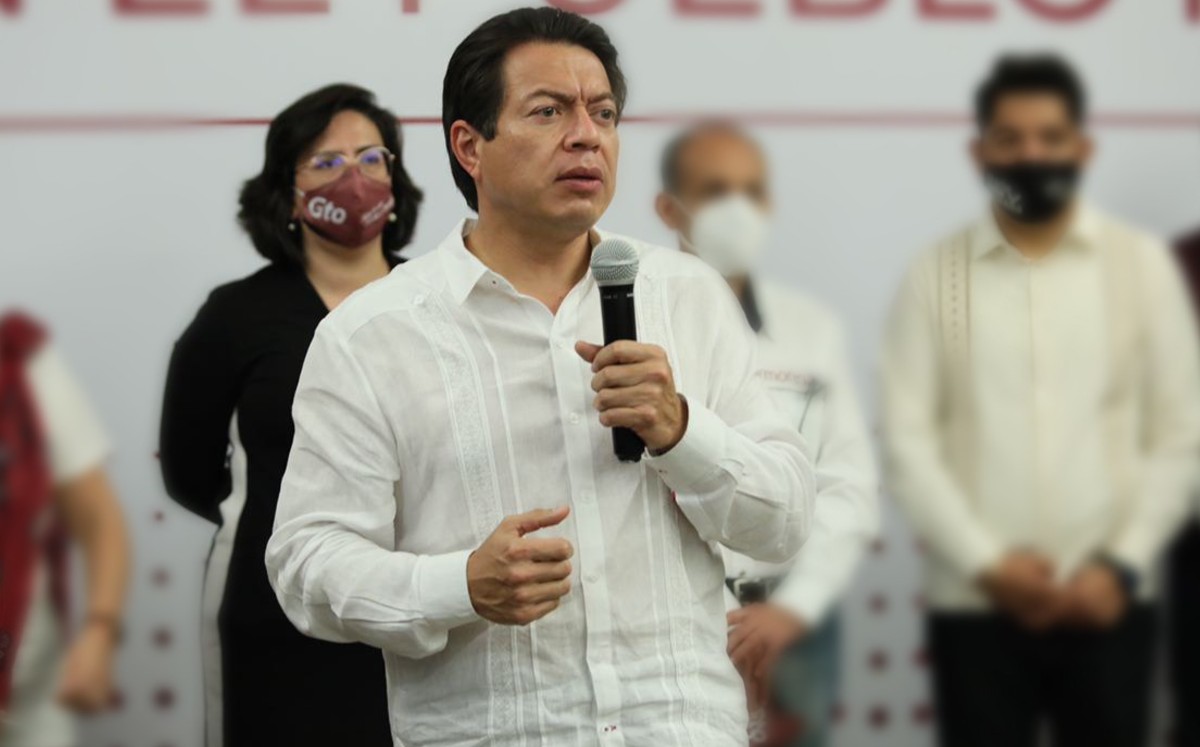 Mario Delgado se comprometió a garantizar la paridad de género y proteger los derechos políticos de las mujeres, de llegar a la presidencia de Morena.