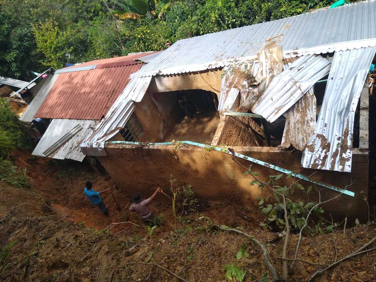 Las afectaciones por lluvias han provocado la muerte a 10 personas en OAxaca. (Oscar Rodríguez)