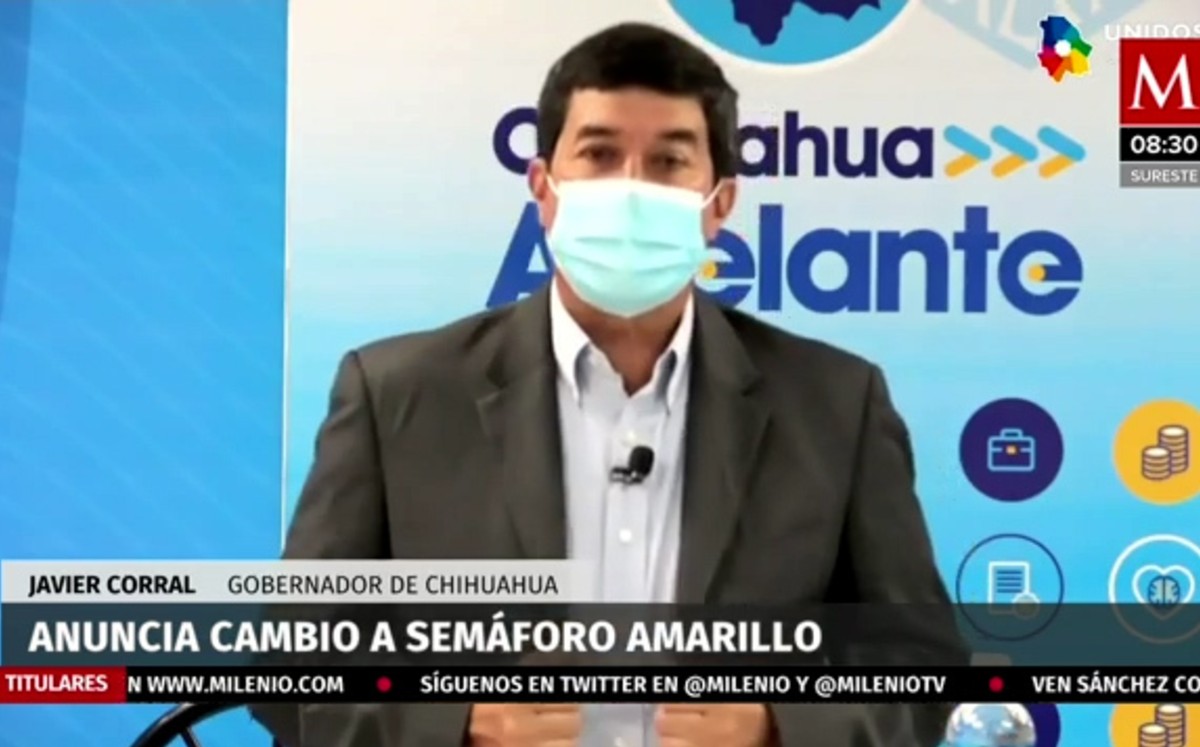 Chihuahua pasa a semáforo amarillo de coronavirus