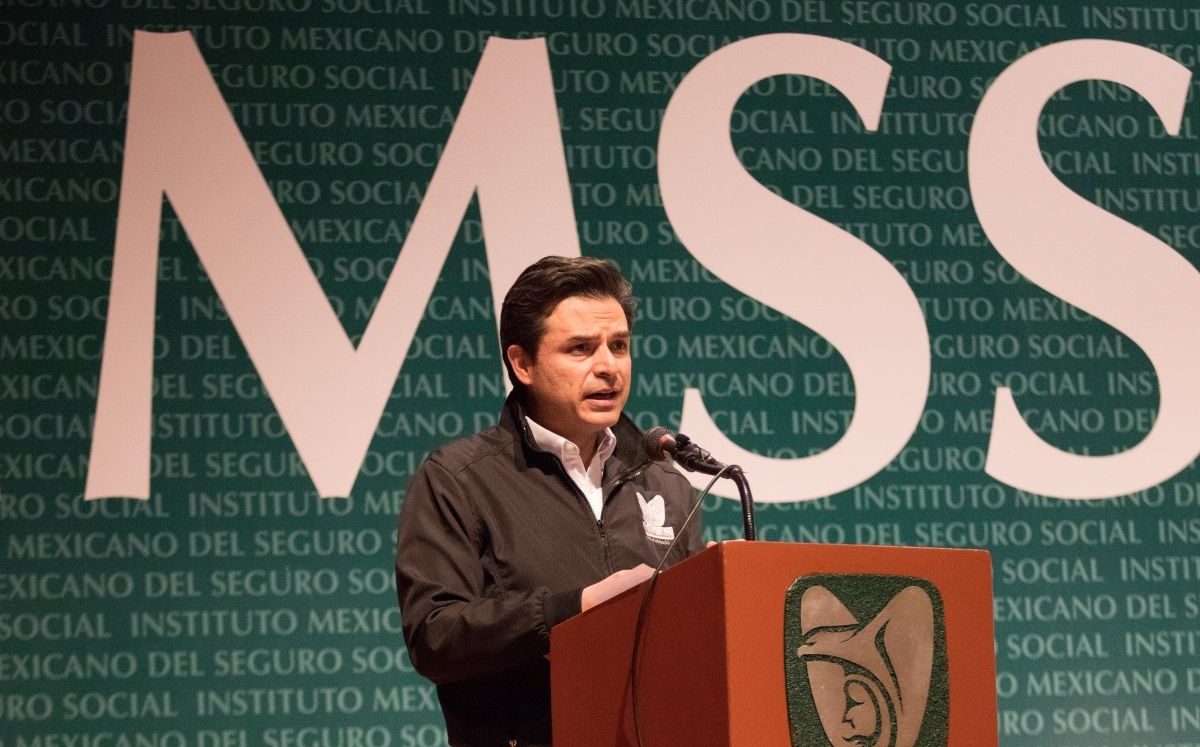 El dorector del IMSS, Zoé Robledo. (Cuartoscuro)