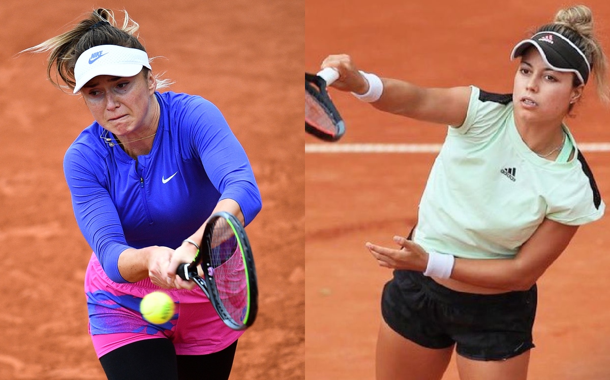 Elina Svitolina vs Renata Zarazúa, partido de segunda ronda en Roland Garros (AFP / Twitter @mextenis)