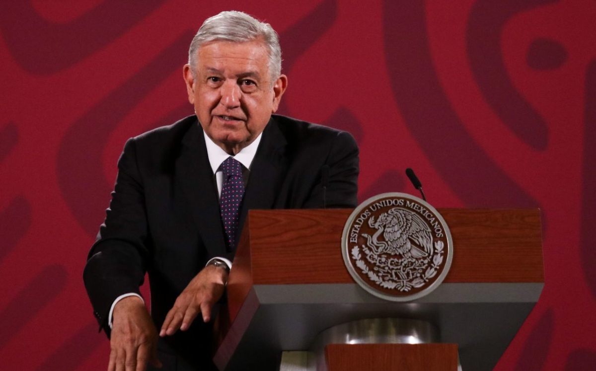 López Obrador en la conferencia mañanera del 29 de septiembre de 2020. (Cuartoscuro)