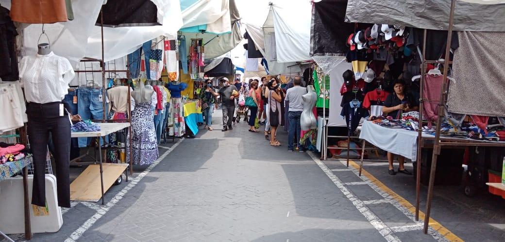 Los tianguis se suspenden de dos en dos para evitar aglomeraciones (Citlalli Espinoza)