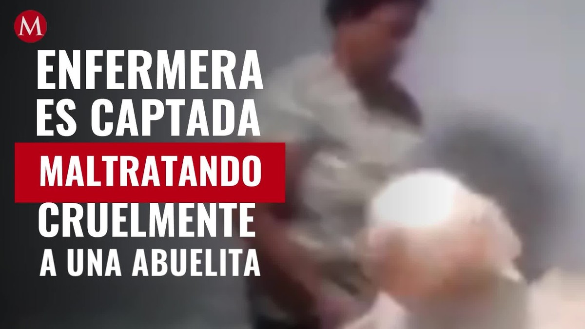Enfermera es captada maltratando cruelmente a una abuelita; causa indigación en redes
