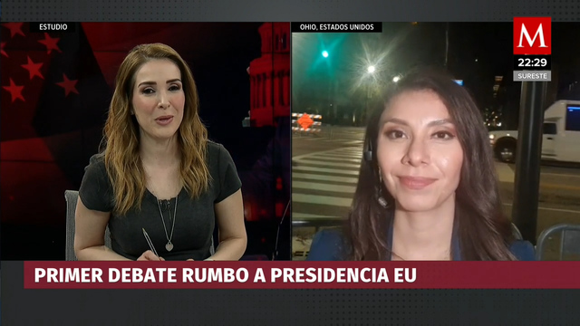 Se llevó a cabo el primero de tres debates por la presidencia estadounidense ID