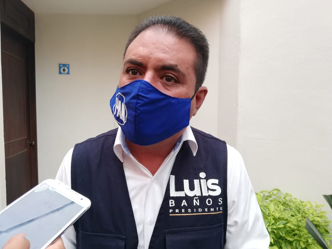 Luis Baños, candidato del PAN a la presidencia de Mineral de la Reforma. (Cortesía)