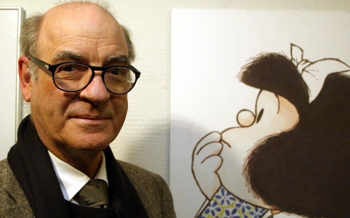 Quino dejó de hacer tiras cómicas de Mafalda en 1973. (EFE)