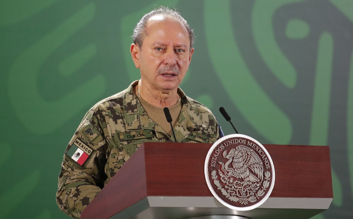 Rafael Ojeda Durán, secretario de Marina. (Cuartoscuro)