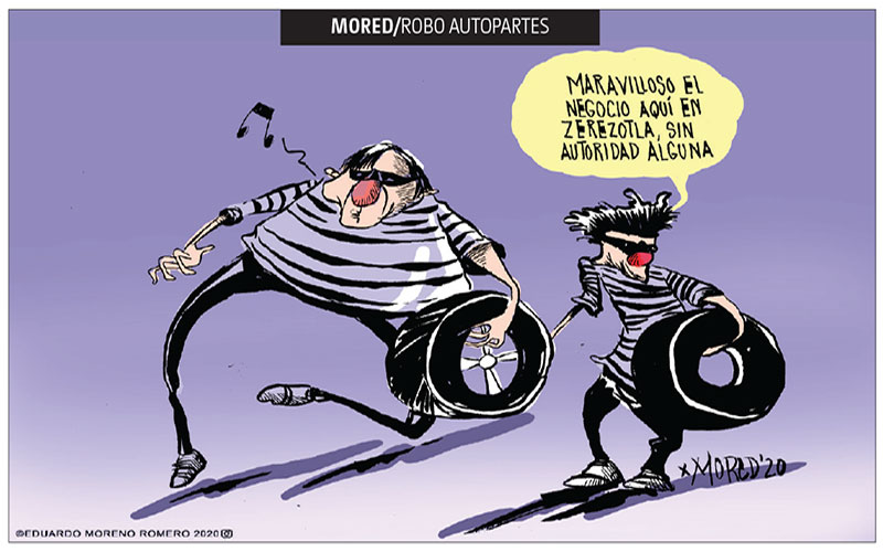 Robo autopartes