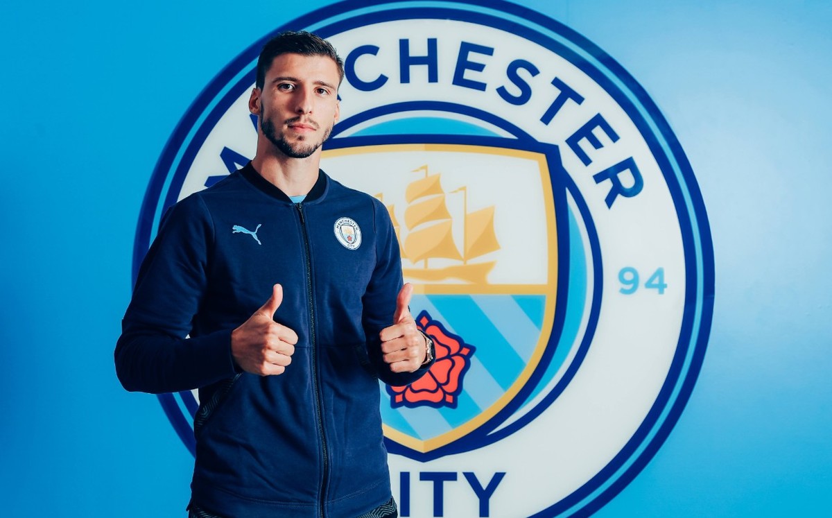 Rúben Dias, nuevo fichaje del Manchester City (Twitter @ManCity)