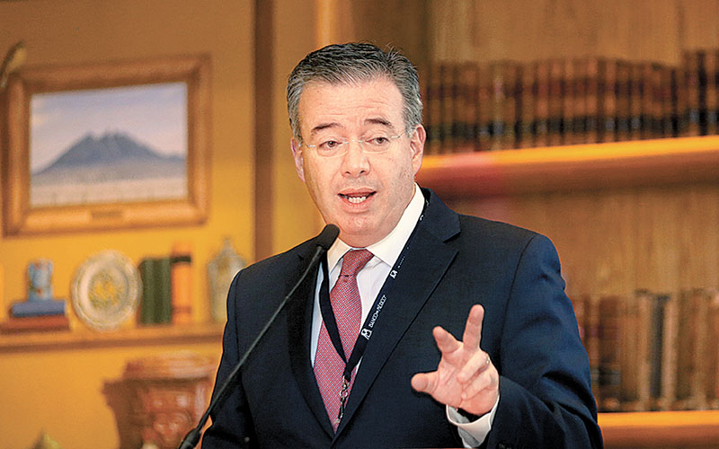 Alejandro Díaz de León, gobernador del Banco de México. (Jorge Carballo)