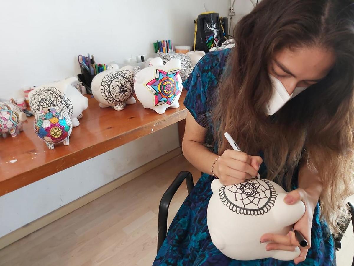 Diana Paola Escandón, durante la pandemia del covid-19 decidió aprovechar su tiempo con alguna actividad. (Especial)