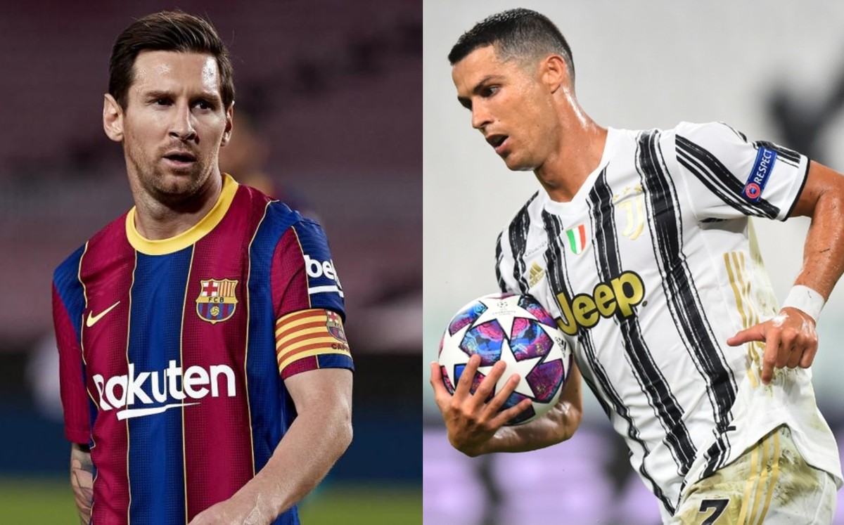 Lionel Messi y Cristiano Ronaldo (AP/Reuters)