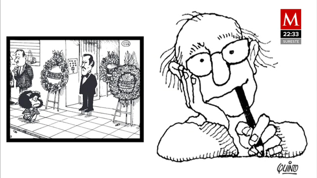 Quino, el humorista gráfico que hizo reflexionar al mundo con 'Mafalda'