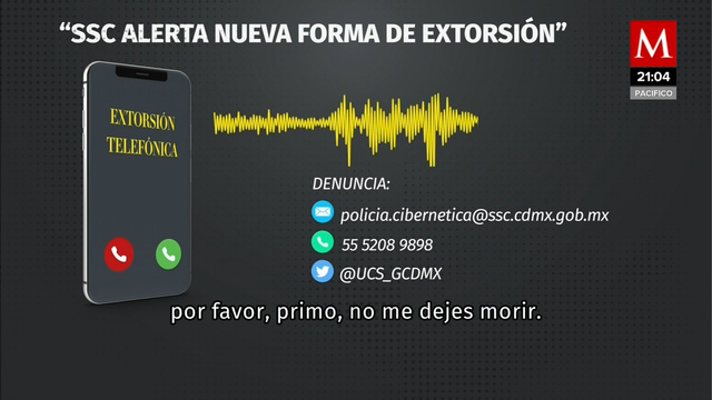 La Secretaría de Seguridad capitalina alerta de extorsiones telefónicas por el covid-19