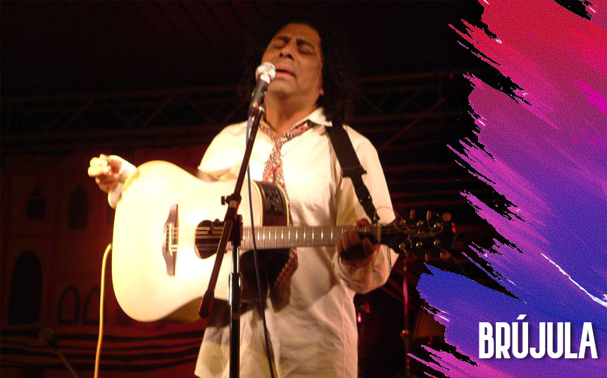 El cantautor y poeta originario de Veracruz, Rafael Catana (Foto: Cortesía)