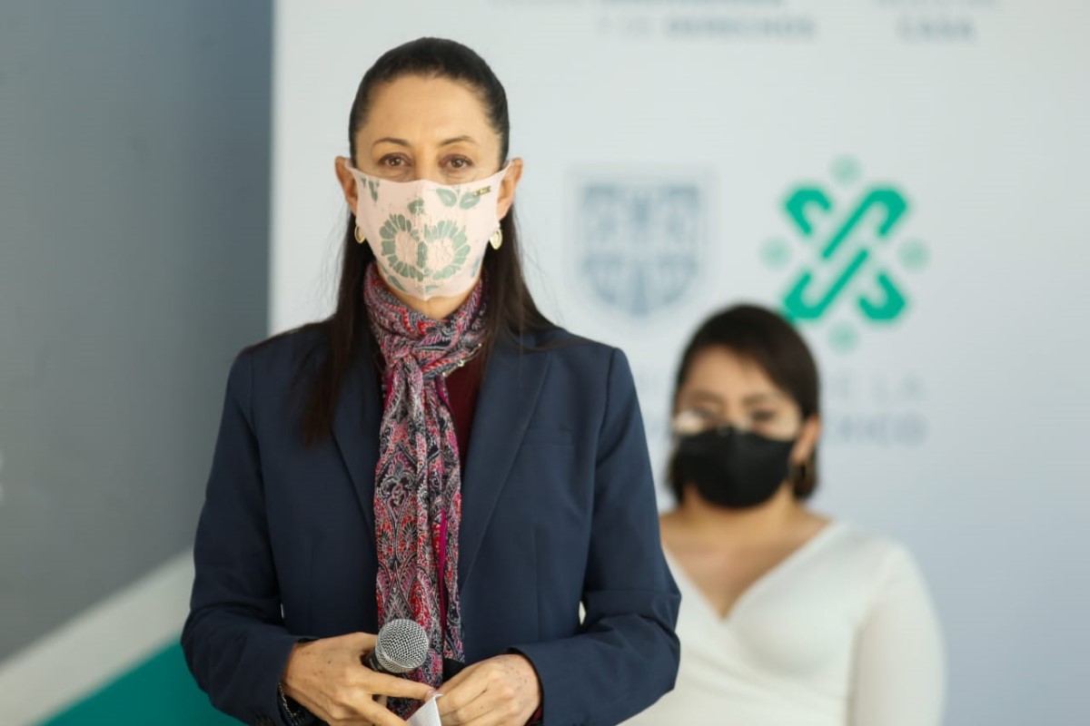 Sheinbaum informó que van 127 mil casos de covid-19 en CdMx. | Araceli López