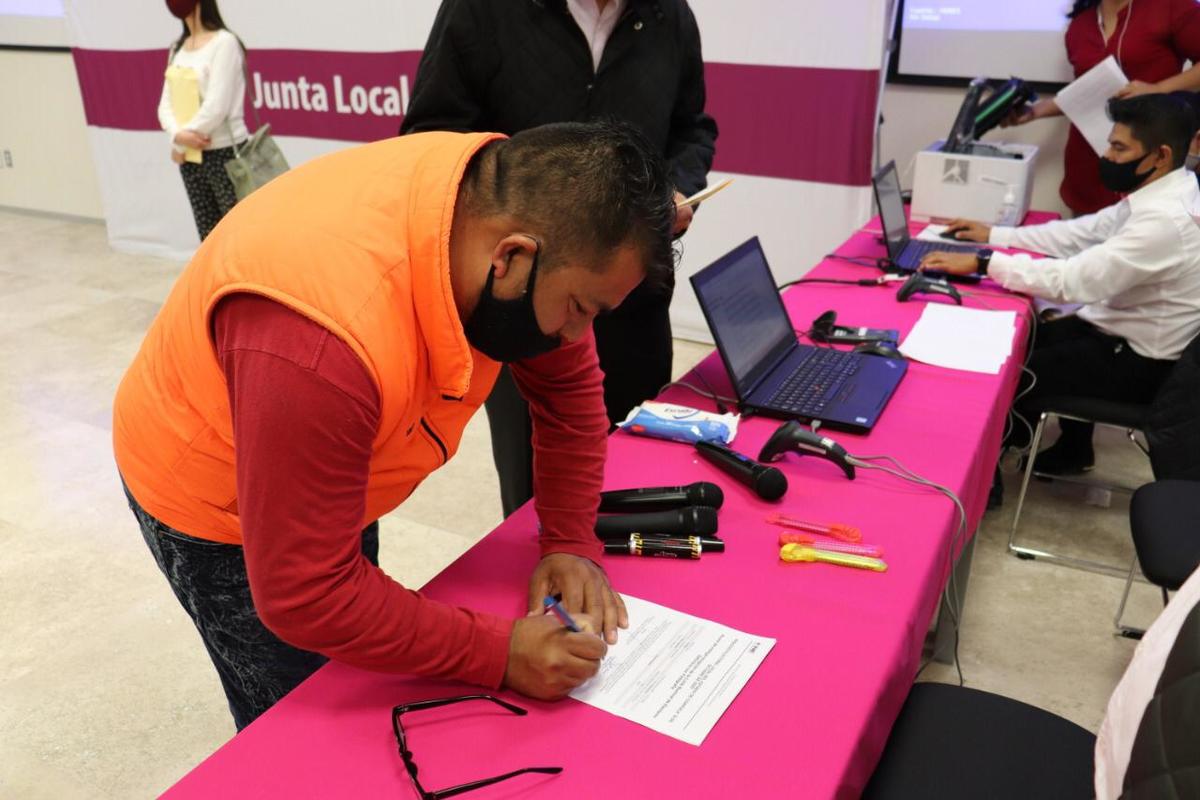 El Vocal indicó que casi el 99% de la integración de las mesas directivas de casilla ya están conformadas. (Especial)