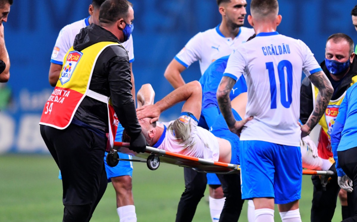 Elvir Koljic y su horripilante lesión (Sport Pictures)