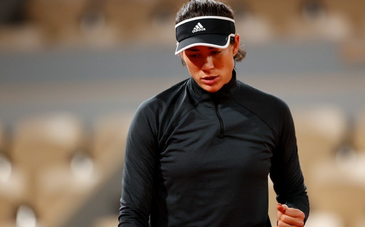 Garbiñe Muguruza es eliminada de Roland Garros 2020 (AFP)