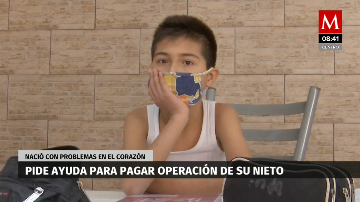 Antonio tiene 11 años y busca juntar 200 mil pesos para operación cerebral
