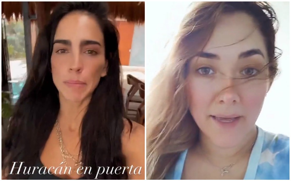 Bárbara de Regil y Sherlyn se encontraban en diferentes lugares de Quintana Roo.(Instagram)