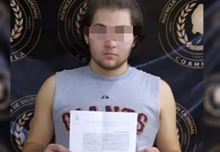 Detienen a joven por violar a una menor en Torreón. (Milenio Digital)
