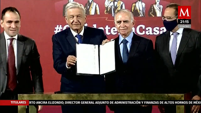 Gobierno e IP firman proyectos para reactiva la economía de México