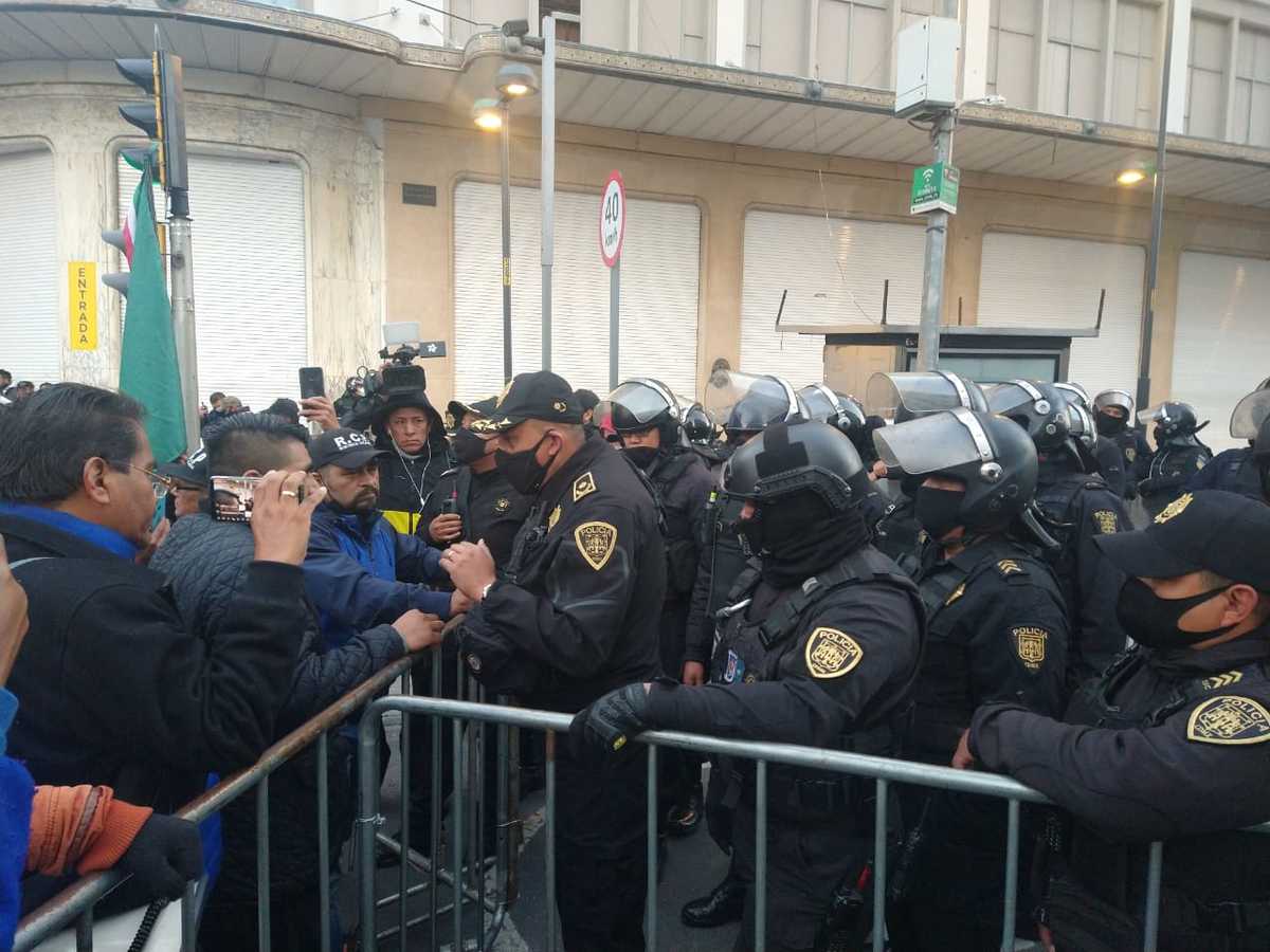 La protesta comenzó a las 06:00 horas. | César Velázquez