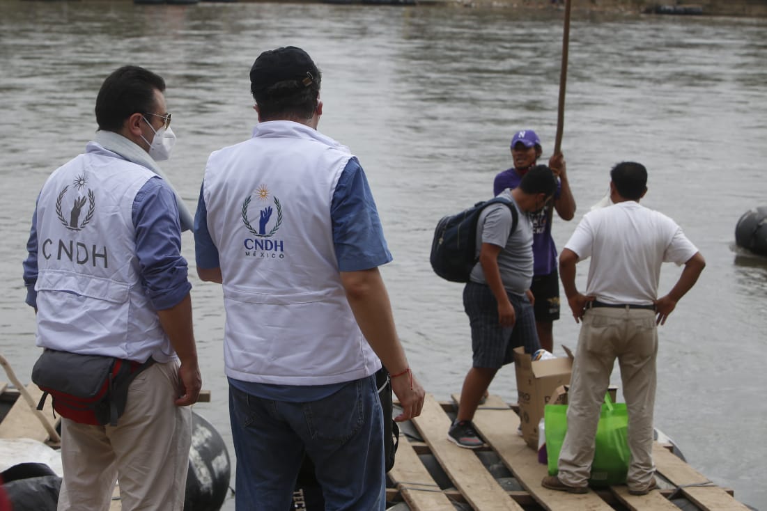 El operativo en la frontera con Guatemala ha disminuido. (Ariana Pérez)