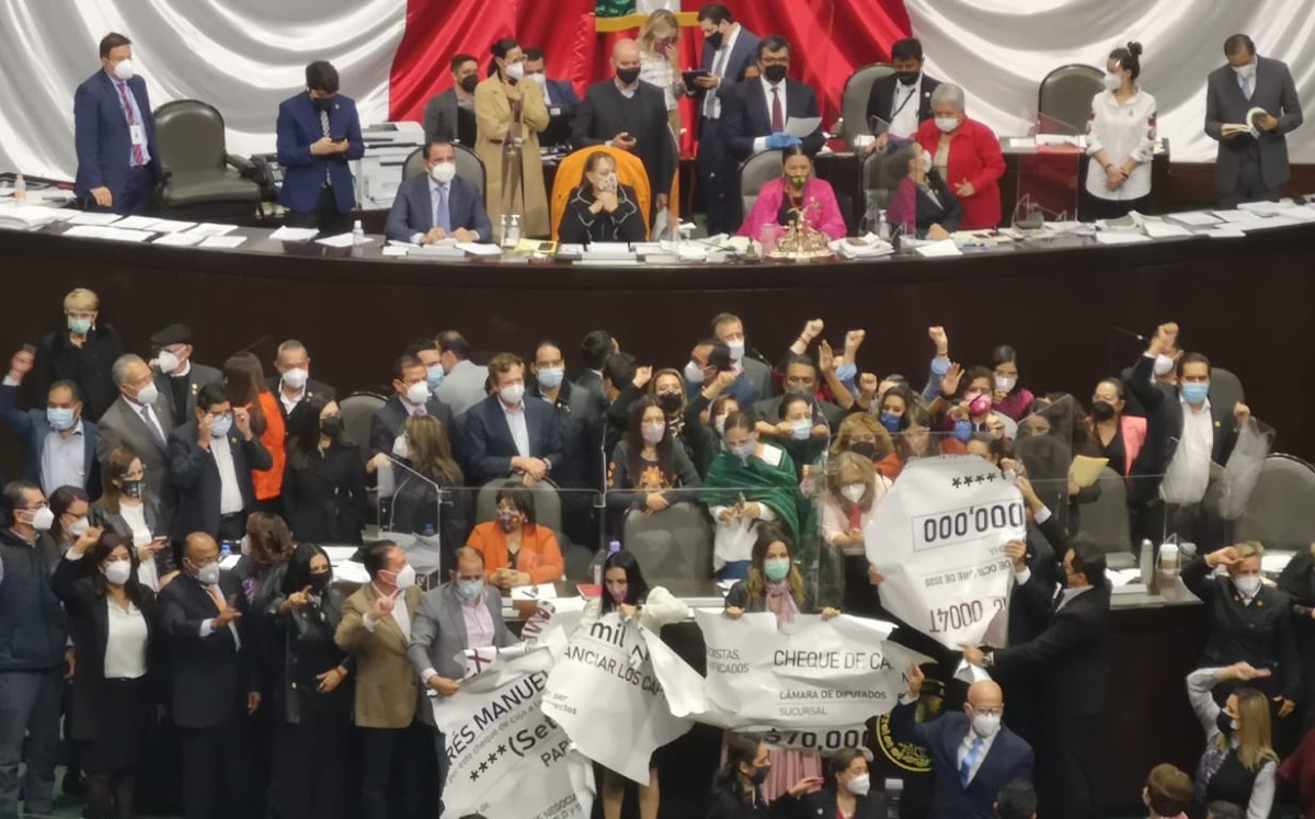 Los diputados debatían  reservas de sobre la desaparición de 109 fideicomisos. (Fernando Damián)