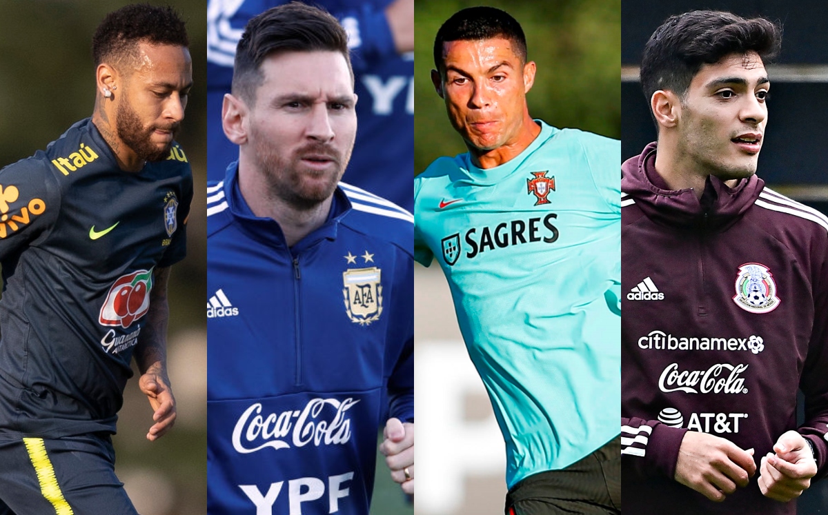 Las figuras que veremos en la Fecha FIFA (EFE / Imago7 / @CBF_Futebol / Reuters)