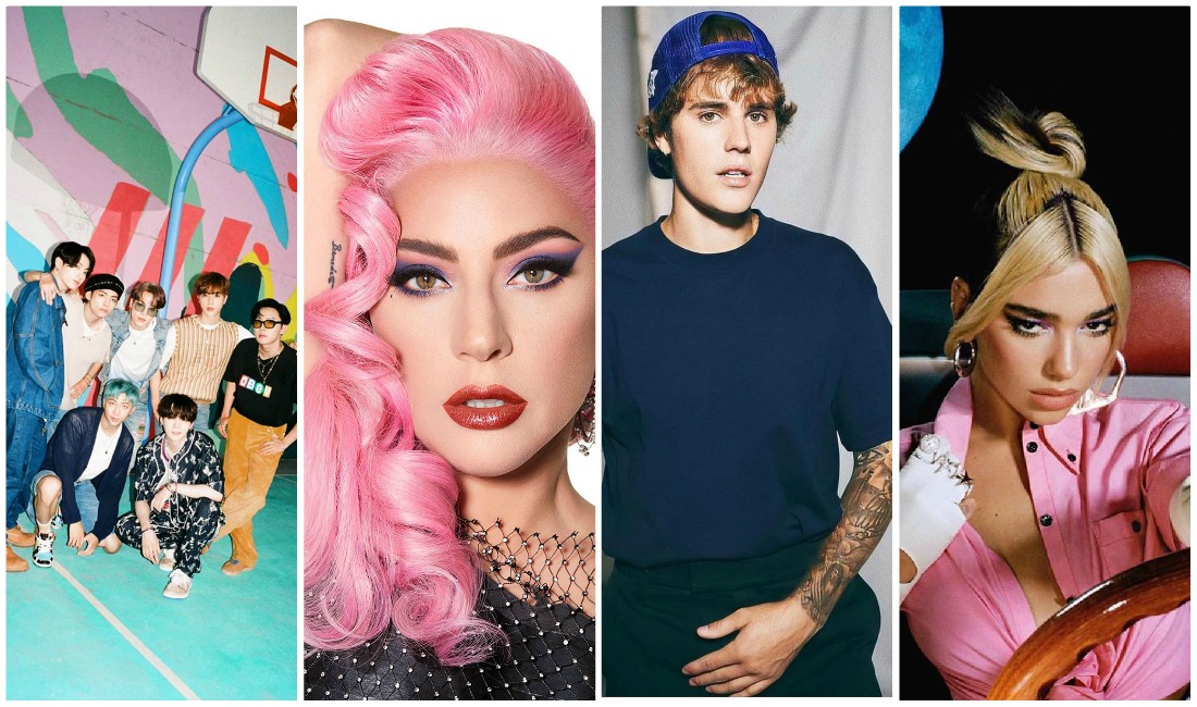 Además de Lady Gaga, BTS, Justin Bieber, Dua Lipa y 5 Seconds of Summer también están nominados (Instagram).