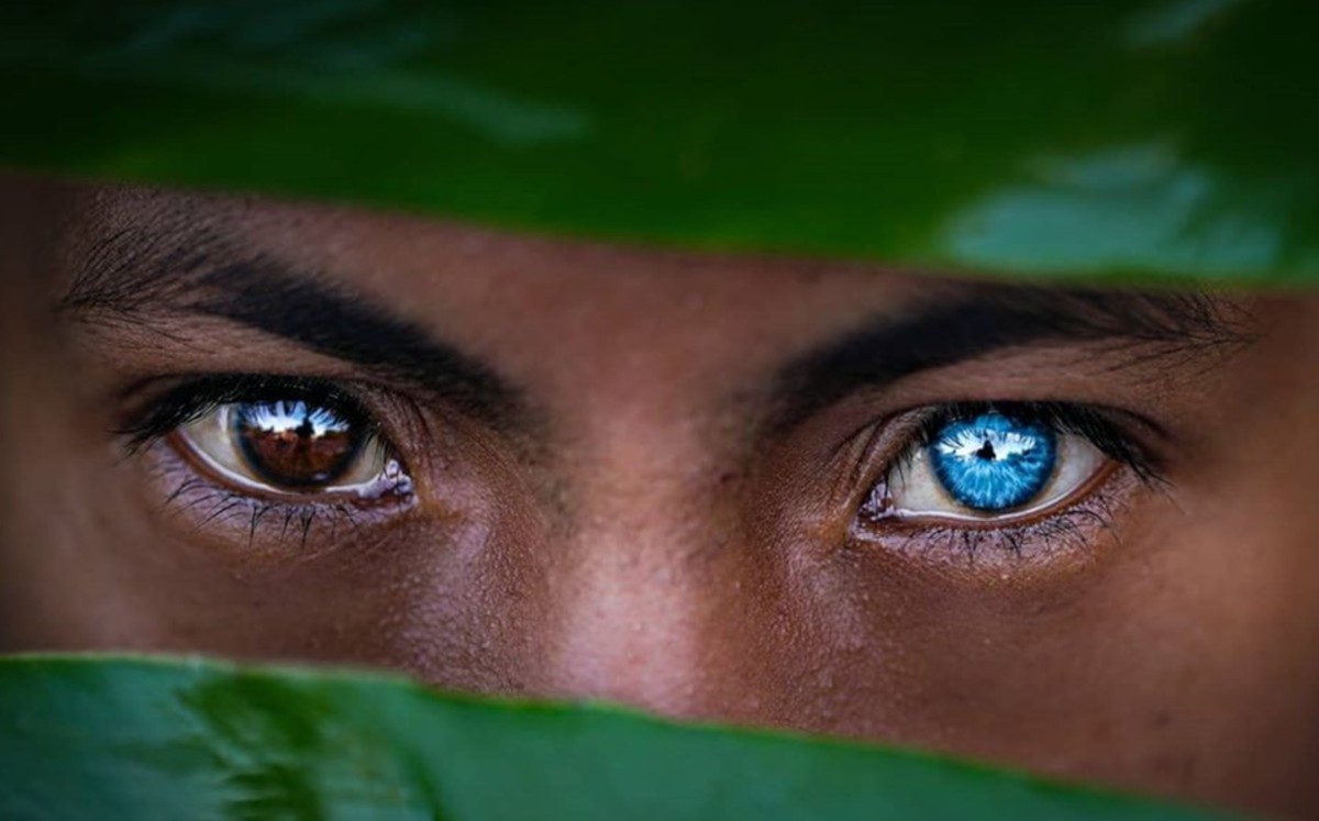 Tribu impacta al mundo por sus ojos azules tras un problema genético