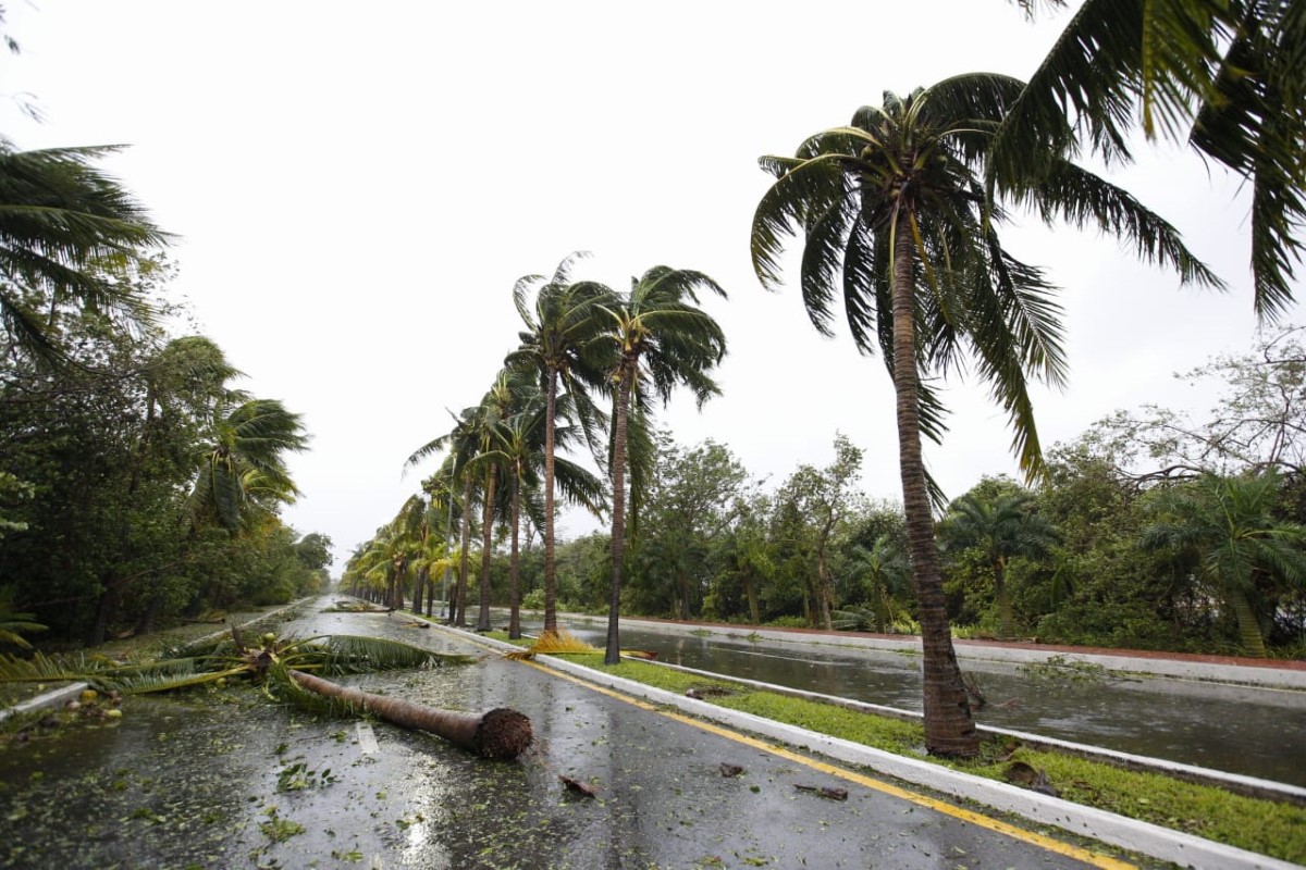 El huracán 'Delta' ocasionó vientos de hasta 215 kilómetros por hora en Cancún. | Omar Franco