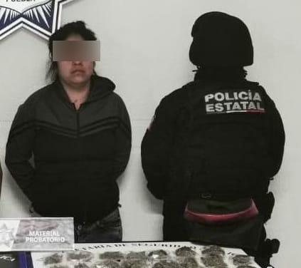 "La Norma" y un adolescente fueron detenidos con cristal y marihuana. (Especial)