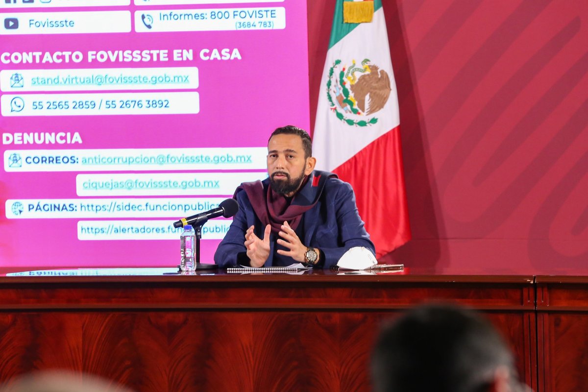 Agustín rodríguez, vocal ejecutivo del Fovissste (Especial)