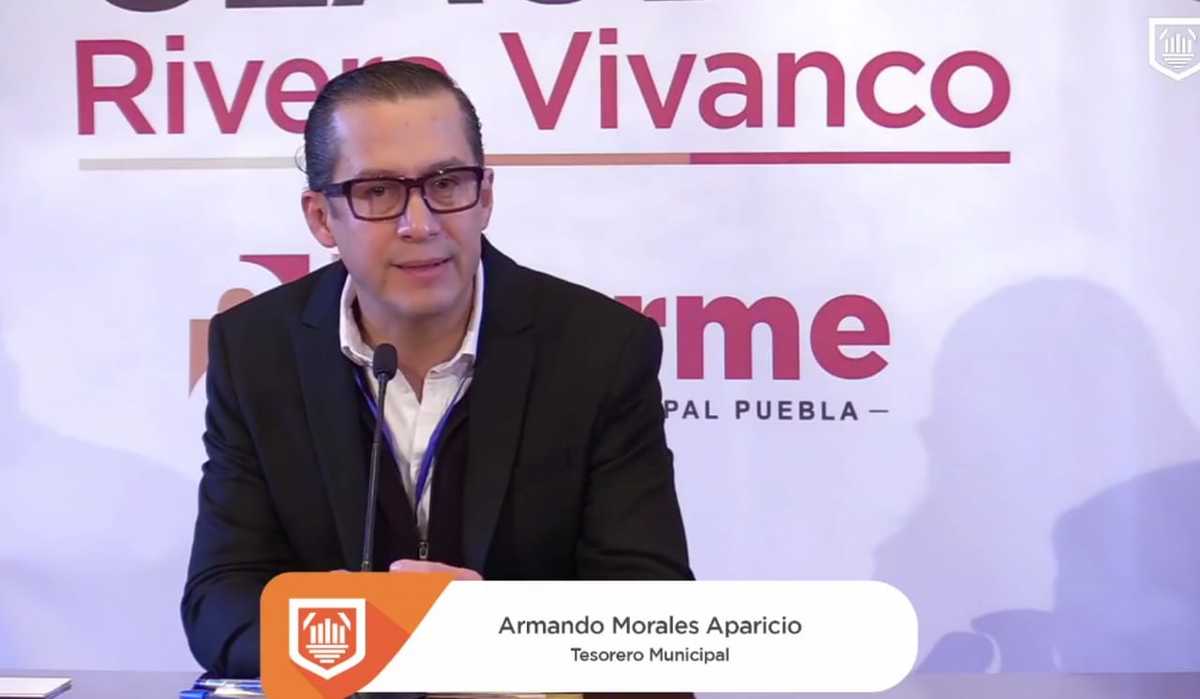 Armando Morales Aparicio, tesorero municipal. (Especial)