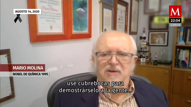 Curva de contagios sería diferente en México con uso de cubrebocas: Mario Molina