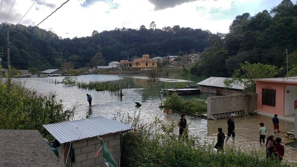 Las lluvia dejaron afectaciones en diferentes municipios de Chiapas.