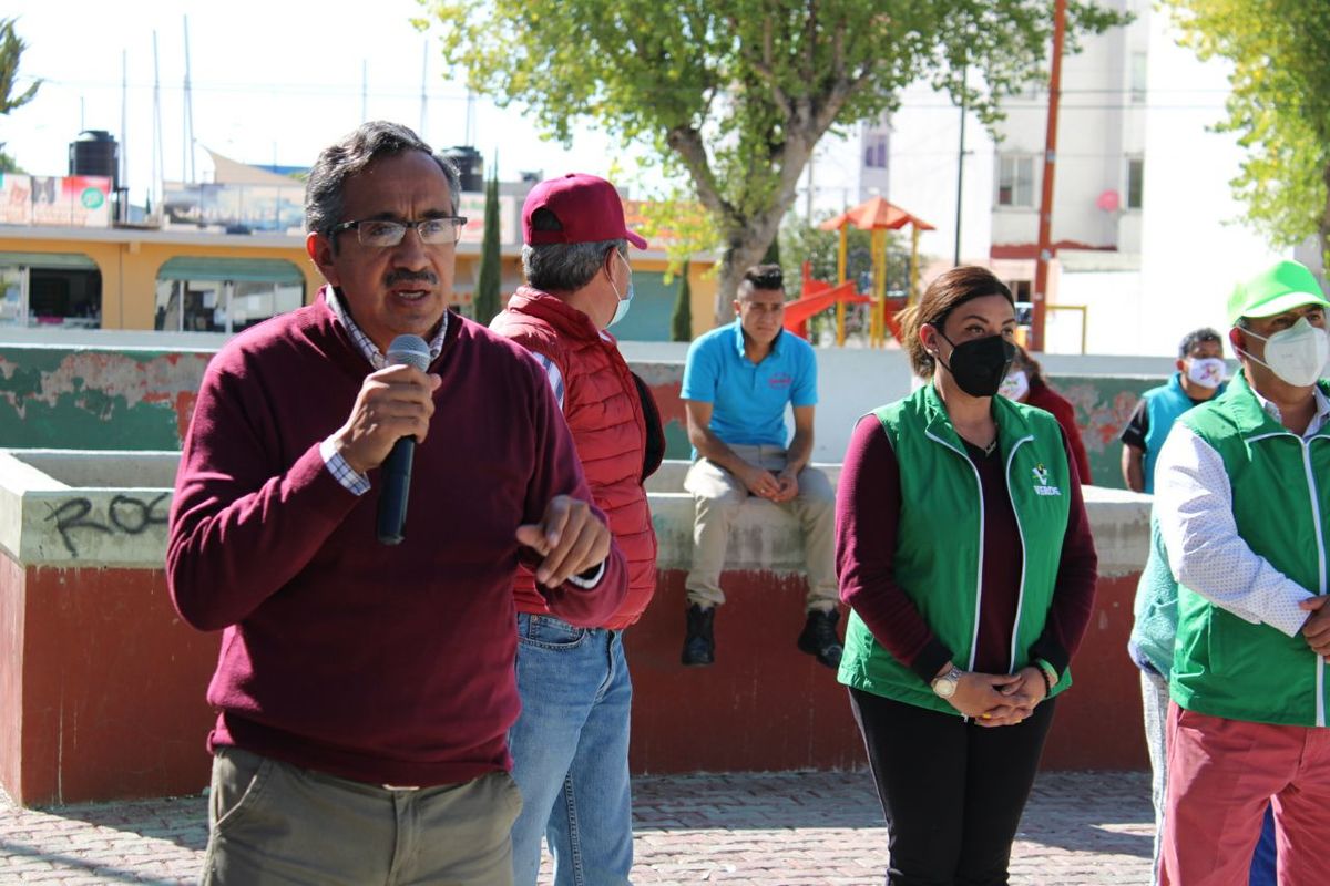 Pablo Vargas, candidato de Morena a la presidencia municipal de Pachuca.