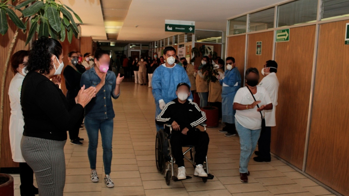 Paciente de 40 años vence al covid-19 tras ser intubado: IMSS