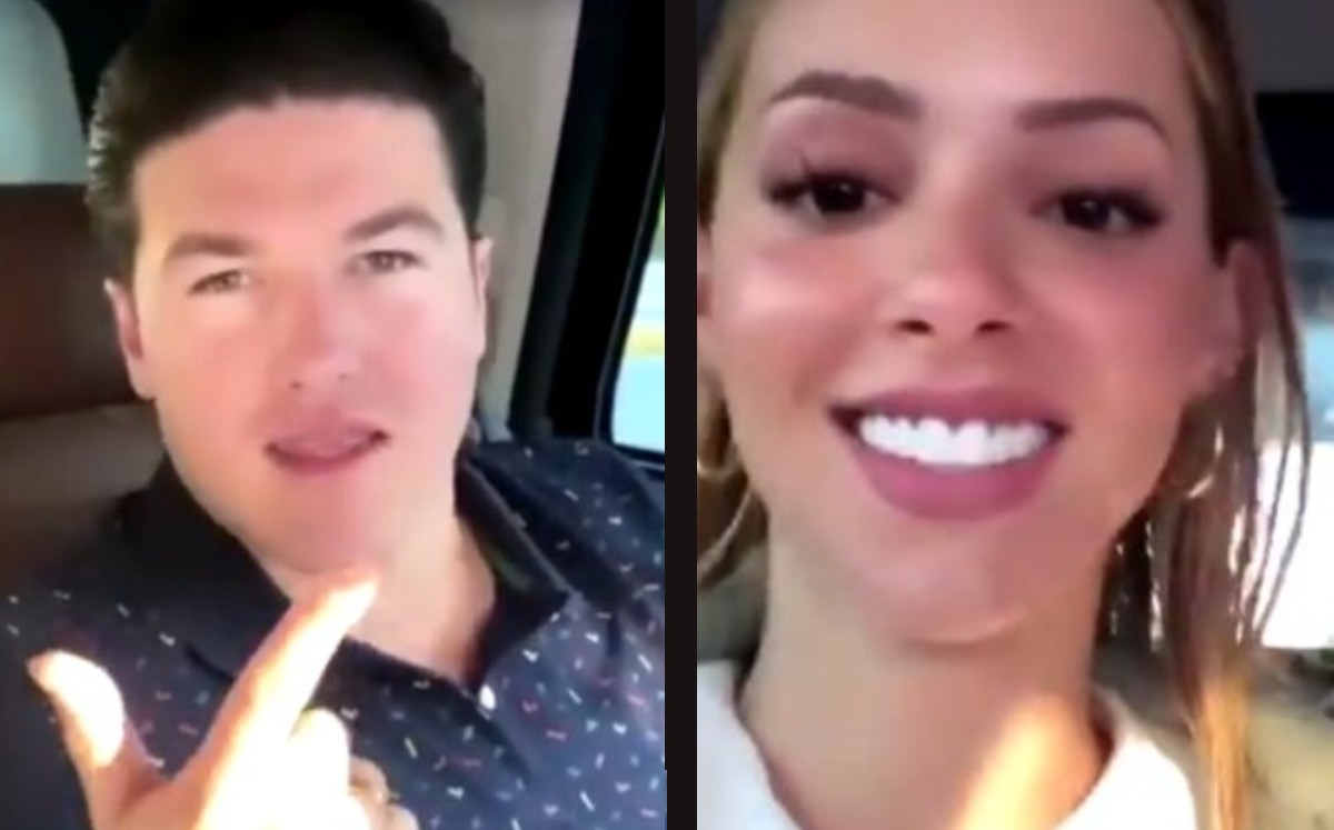 Samuel García fue ignorado por su pareja Mariana Rodríguez; se vuelve tendencia. (Captura)