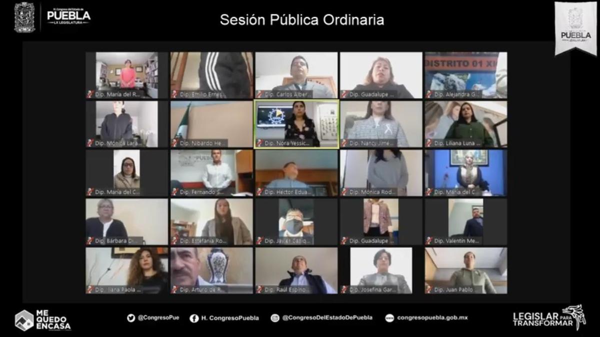 Sesión ordinaria del Congreso Local. (Especial)