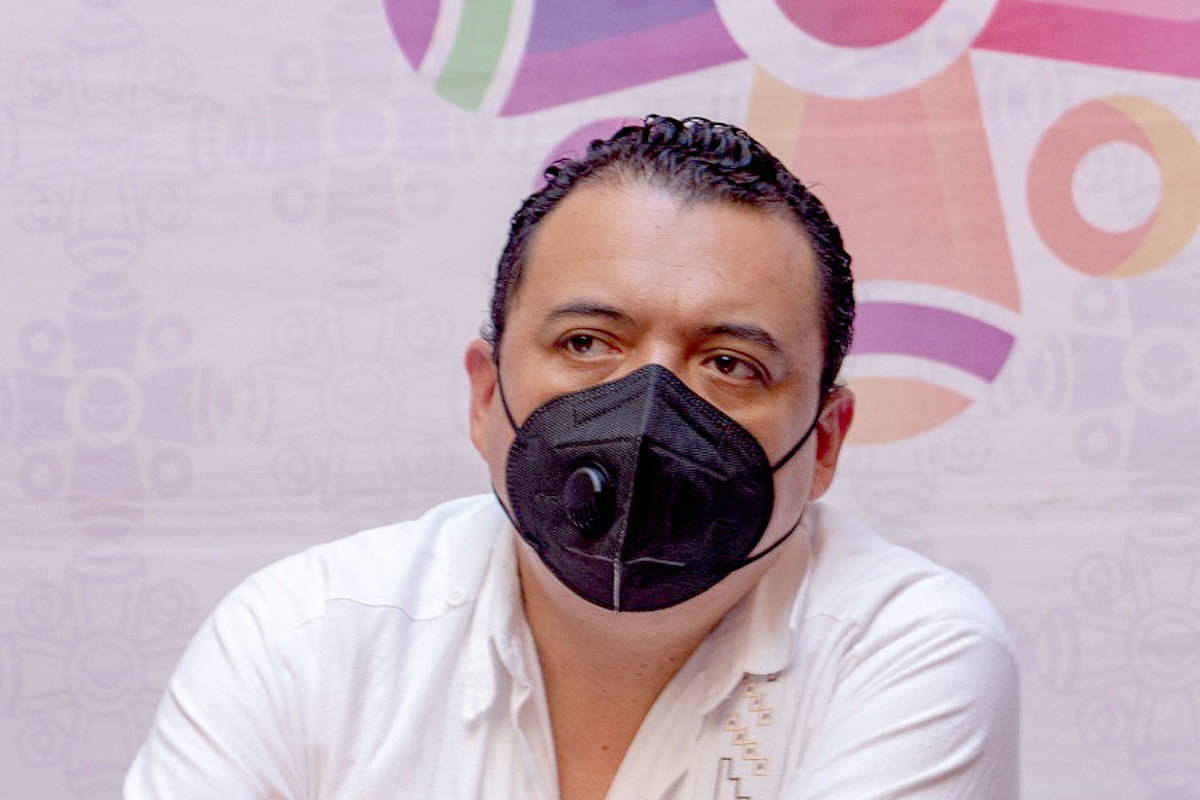 Andrés Artemio Caballero, presidente municipal suplente. (Apolonia Amayo)
