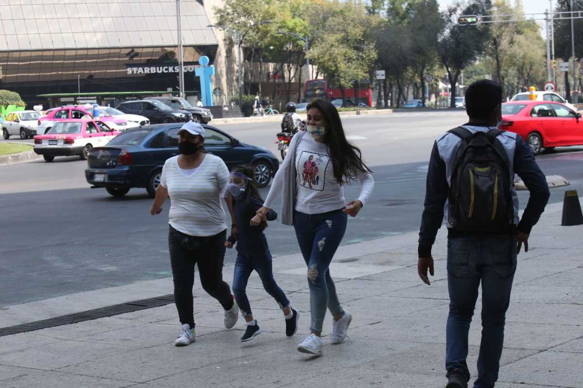 Calles de la Ciudad de México durante la nueva normalidad. (Juan Carlos Bautista)