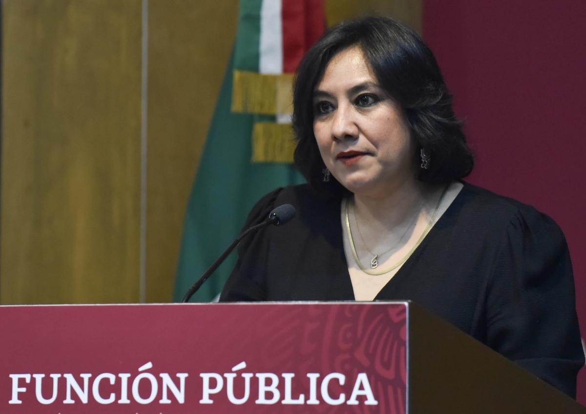 Irma Eréndira Sandoval, secretaria de la Función Pública. (Cuartoscuro)