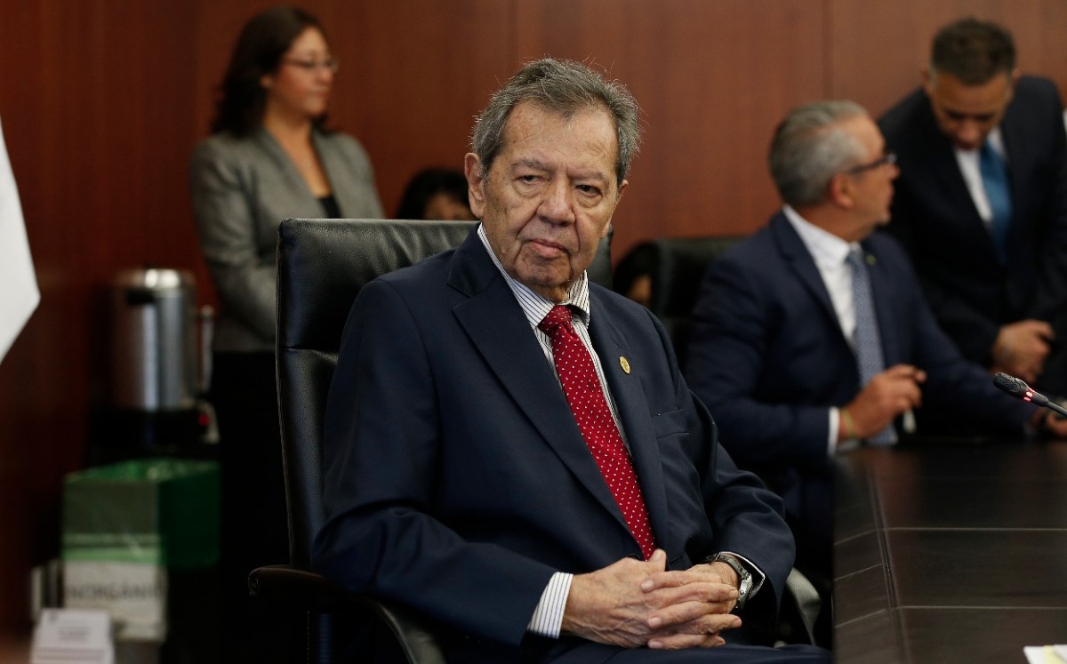 Muñoz Ledo fue presidente del PRI en la década de 1970. (Héctor Tellez)