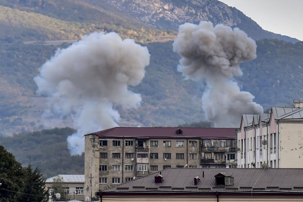 Por casi tres semanas, el conflicto del Nagorno Karabaj ha cobrado decenas de vidas. (AFP)