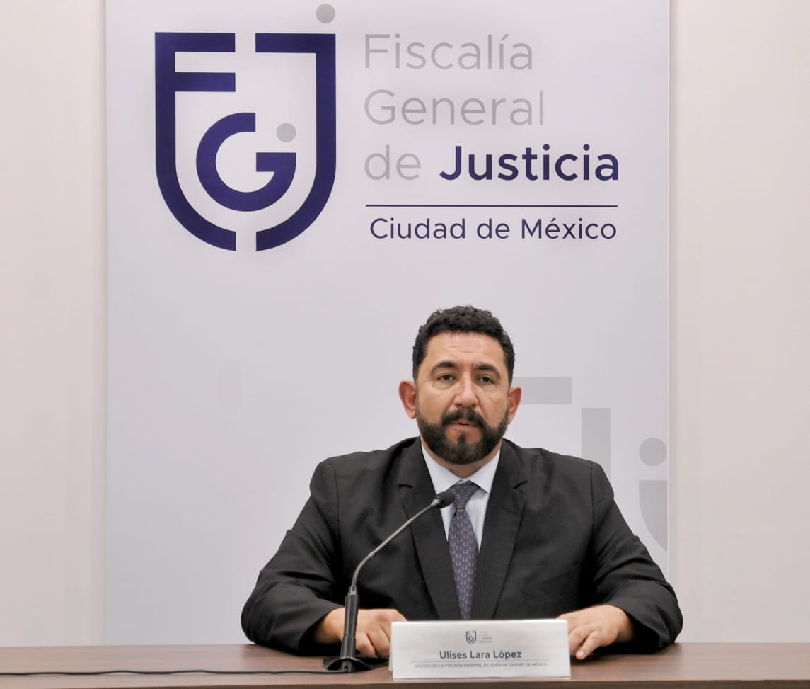 Ulises Lara, vocero de la FGJ de CdMx / Especial